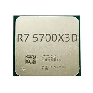 Processeur de bureau AMD Ryzen 7 5700X3D d'occasion, 8 cœurs, 3,0 GHz, 14 nm, socket AM4, 16 threads, sans ventilateur - Product Image 3
