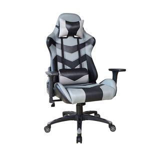 Chaise de jeu PC <span class=keywords><strong>Furgle</strong></span> à hauteur réglable avec base pliable véritable bon marché et design moderne avec matériau en fer tournant - Product Image 1
