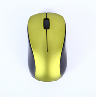 Nouvelle Arrivée Souris Optique Sans Fil USB 2.4GHz pour Ordinateur Portable Professionnel avec Rétroéclairage LED et 3 Boutons