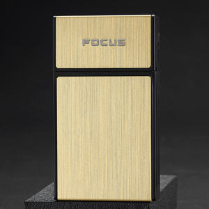 Étui à <span class=keywords><strong>cigarettes</strong></span> à clapet métallique avec Logo personnalisable - Product Image 6