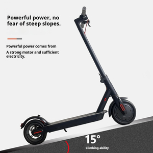 Trottinette électrique pour adultes, pliable, deux roues, moteur sans balais, design étanche, longue durée de vie de la batterie, cadre en alliage d'aluminium, puissance 350W - Product Image 3