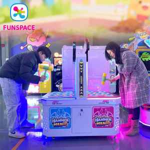 เครื่องเกมตีตัวตุ่นแบบหยอดเหรียญสำหรับเด็ก 2 คนเล่น รุ่น Funspace สำหรับศูนย์เกม - Product Image 5