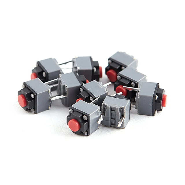 Kailh Square Silent Micro Switch 4.3mm 7.3mm Tact Button Mute Switch for Mouse Keyboard Axis Body