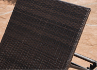 Chaise de soleil en osier au design moderne, pour la plage, tout doux, en rotin, pour loisirs, toutes saisons, nouveau design