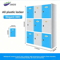 Armoires de rangement pour piscine JMDS certifiées CE, écologiques, imperméables et résistantes à l'humidité, en PVC+ABS, casiers en plastique