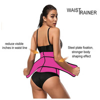 Ceinture amincissante grande taille en néoprène sans couture, design flexible, corset de maintien pour femme, idéal pour le fitness et l'entraînement