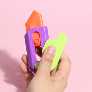 Bán buôn 3D trọng lực dao đồ chơi cà rốt chống lo âu thần tài đồ chơi cho trẻ em và người lớn mới lạ thần tài đồ chơi - Product Image 3