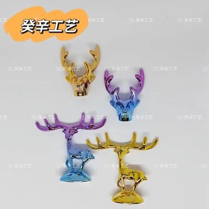 Colorful Laser Deer Handle <b>Plastic</b> UV Coating Durable For <b>Kitchen</b> Home Use - Product Image 4