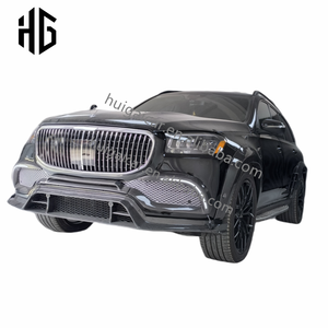Facelift a Msy Style X167 Kit de carrocería para Mercedes Bens Gls <span class=keywords><strong>Maybach</strong></span>, alerón delantero de fibra de carbono, rejillas de ventilación laterales, kit de carrocería, piezas de afinación - Product Image 3
