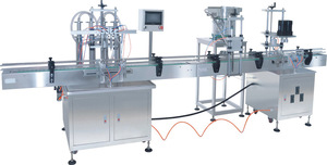 Factory price automatic bottle filling capping and labeling machine - Product Image 3