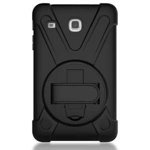 Custodia Protettiva Antiurto in Silicone e PC con Supporto per <span class=keywords><strong>Samsung</strong></span> <span class=keywords><strong>Tab</strong></span> E <span class=keywords><strong>8</strong></span>\" e <span class=keywords><strong>Tab</strong></span> <span class=keywords><strong>A</strong></span> <span class=keywords><strong>8</strong></span>.0\" P200/P20 2019 - Product Image 2