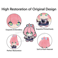 Boneka Plushie Custom CPC, Gantungan Kunci Plushie Mini, Boneka Plushie Custom Grosir untuk Bisnis, Boneka Plushie Kartun Custom