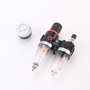Regulador de Filtro de Aire Doble AOF AFC2000 con Manómetro para Sistema Neumático - Product Image 1