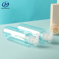 Botol Plastik Silinder PET 200ml Desain Baru 2026, Kosong, dengan Pompa Sekrup, Sablon, untuk Minyak Atsiri, Parfum, Lotion, Kosmetik