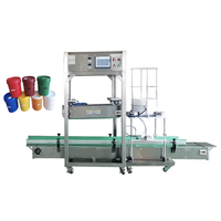 Presse à bouchons entièrement automatique Machine à presser les bouchons de bouteilles Grande machine à presser la sauce Peinture Lessive Poudre Seau
