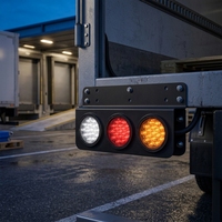 Nouveau feu arrière universel à 3 lampes LED pour camion, remorque, véhicule agricole, remplacement