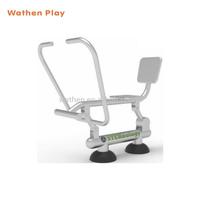 Máquina de Remo de Acero Inoxidable de Alta Calidad y Durabilidad, Ecológica y Resistente, Equipo de Ejercicio al Aire Libre para Adultos
