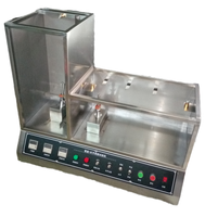 Probador digital de quemado vertical/horizontal para revestimientos de cables y materiales de PCB con extinción automática