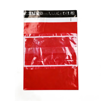 Enveloppes matelassées extra larges en LDPE imperméables de 15x18,9 pouces, refermables, avec fermeture autocollante, impression sérigraphique pour une expédition sécurisée