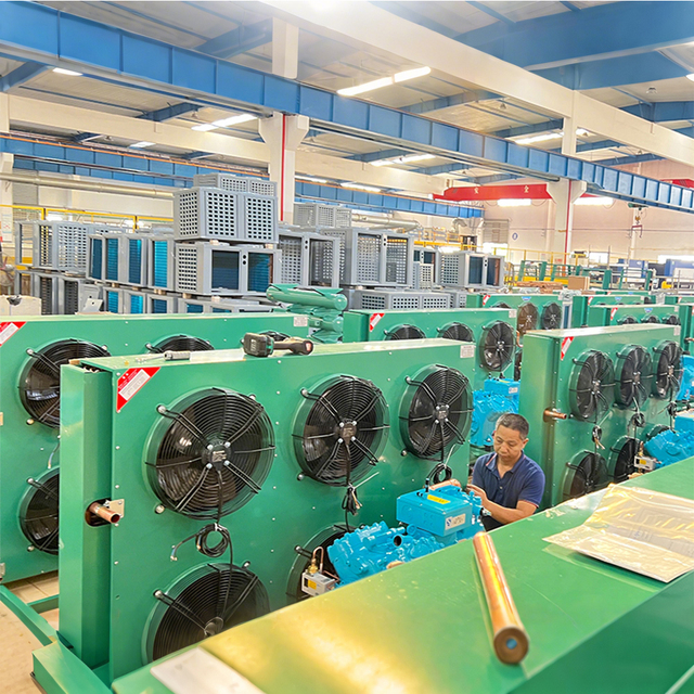 Commercial Water Cooled Condensing Unit Anti-Corrosion Refrigeration Unit for Supermarket Beverage Cooler Display Fridge