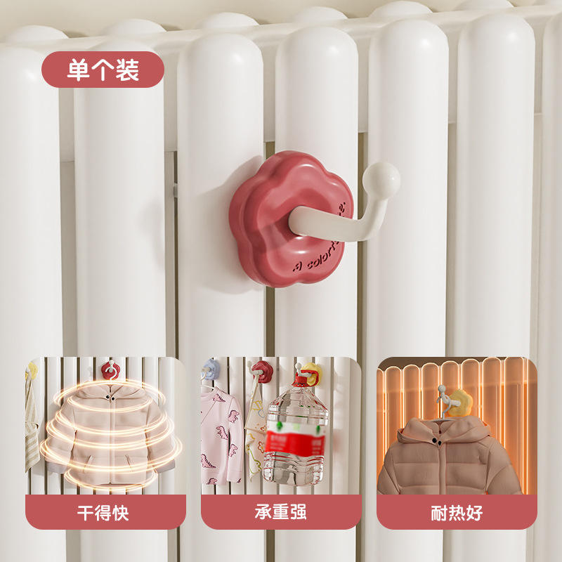 ตะขอแขวนหม้อน้ำ [สีแดงเรโทร]