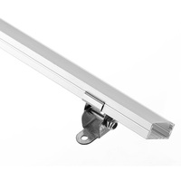 Profil LED en aluminium à montage en surface pour la décoration d'éclairage intérieur 23,5*9,75 mm pour un éclairage moderne