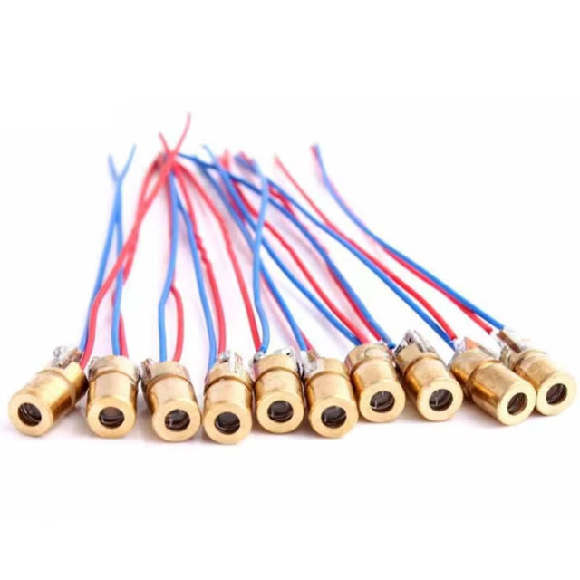 650nm 6mm DC 5V 5mW Laser Dot Diode Module