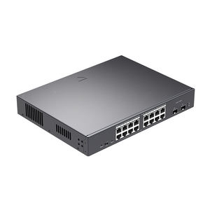 Commutateur Cloud Géré Gigabit 16 Ports ZC-2018P avec 16 Ports PoE+ Capacité de Commutation 36 Gbit/s Utilisation FTTX Terminal de Ligne Optique Zikun - Product Image 1