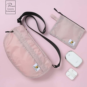 <b>Cute</b> Fruit Snail Softback Crossbody Bag Nylon Waterproof Zipper Closure Unisex Minimalist Travel Backpack 20 Inches - Product Image 6