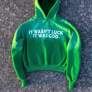 Sweat à capuche personnalisé avec logo sur le devant pour hommes en coton épais coupe normale imprimé DIY design respirant - Product Image 4