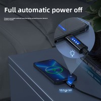 Câble de données en nylon à charge ultra-rapide 120W Marquee Luminous pour téléphones mobiles 8-14 (Type-C/)