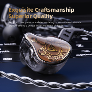 Écouteurs intra-auriculaires professionnels QKZ Hi7T à transducteur dynamique, moniteur intra-auriculaire pour Huawei <span class=keywords><strong>P30</strong></span> <span class=keywords><strong>Pro</strong></span> - Product Image 5