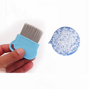 Brosse pour animaux de compagnie peigne à grille en acier inoxydable enlever les puces broche poils de chien peigne à aiguille de toilettage - Product Image 2