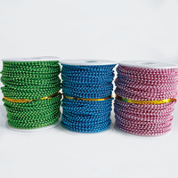 Vente chaude boule chaîne en acier inoxydable boule chaîne chien chaîne bijoux collier bricolage accessoires fenêtre aveugle composants