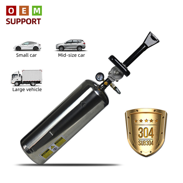 KARLION High-Pressure Handheld Tire Bead Seater Blaster Stainless Steel Construction Air Inflator Automotive Truck Hand Tool