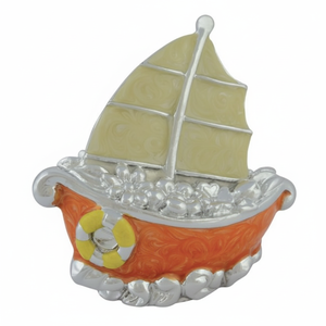 Piccola Barca a Vela Colorata per Decorazione Casa Originale e Creativa - Product Image 2