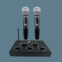 Système de microphone sans fil karaoké en métal à succès, micro professionnel, DSP 16 canaux, réverbération, son cristallin, home cinéma, fêtes