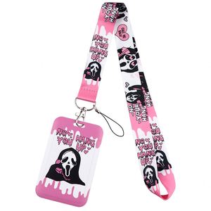 Cordons de cou Halloween Thème Films d'Horreur pour Clés, Porte-clés, Porte-badge, Carte d'identité, Passe, Cordon de suspension, Accessoires de téléphone - Product Image 1