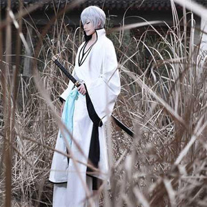 Costume de cosplay Lchimaru <span class=keywords><strong>Gin</strong></span> de <span class=keywords><strong>BLEACH</strong></span> pour Halloween, robe d'anime pour les personnages - Product Image 1