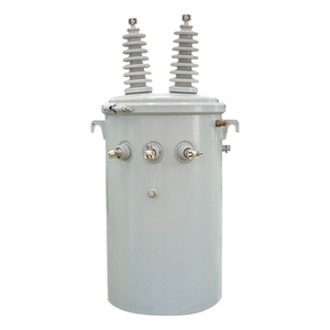 Transformateur monophasé monté sur poteau, type huile, 6 kV 11 kV, abaisseur de tension, distribution d'énergie, direct usine - Product Image 4