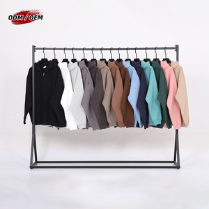 เสื้อแจ็คเก็ตผู้ชายผ้าฟลีซ 350 กรัม ซิปโลหะคุณภาพสูง แขนเสื้อแบบริบ ฮู้ดดี้สั่งทำพิเศษ แขนยาว ซิปแบบรูดขึ้น - Product Image 2