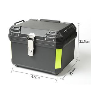 Boîtier supérieur de livraison de moto personnalisable 45L Boîtier supérieur de queue de scooter OEM étanche Matériau PP Top Cases de moto à vendre - Product Image 2