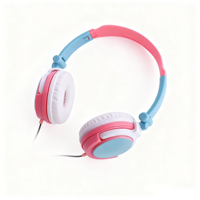 Casque filaire bon marché pour enfants et étudiants, casque supra-auriculaire pour enfants, casque pour salle de classe
