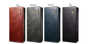 Impresión personalizada de cuero ranura para tarjetas cartera bolsa Flip Crazy Horse patrón teléfono caso para <span class=keywords><strong>OPPO</strong></span> <span class=keywords><strong>Reno</strong></span> 8T 5G - Product Image 5