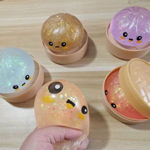 ตุ๊กตาซาลาเปาขนมหวานมอลโทสแบบใหม่ ประดับกลิตเตอร์สุดฮิต ตุ๊กตาซาลาเปาขนาดใหญ่พร้อมกล่องนึ่ง ของขวัญเล็กๆ น้อยๆ สำหรับเทศกาลคริสต์มาส ของเล่นรูปอาหาร - Product Image 5
