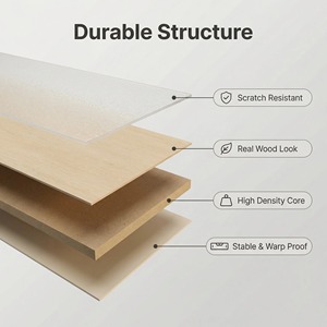 Plancher stratifié imperméable 10 mm AC4 avec noyau HDF |   Installation par système <span class=keywords><strong>de</strong></span> verrouillage à clic |   Vente en gros directe d'usine OEM - Product Image 6