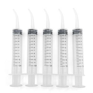 Jeringa de irrigación <span class=keywords><strong>dental</strong></span> transparente desechable al por mayor con punta curva 12ml herramientas de cuidado <span class=keywords><strong>dental</strong></span> suministros dentales - Product Image 1