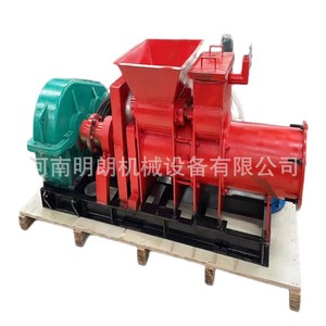 Machine à fabriquer des briques d'argile à double extrudeuse sous vide, haute productivité, couleur rouge - Product Image 3
