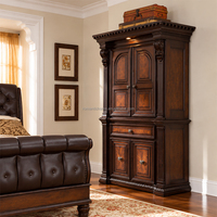 Lit capitonné gris américain haut de gamme avec tête de lit boutonnée, cadre en bois, taille King, mobilier de chambre pour maison de luxe