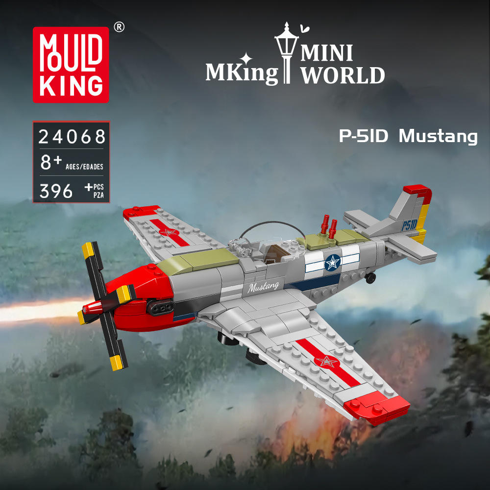 24068p-5id mustang fighter [396pcs]
